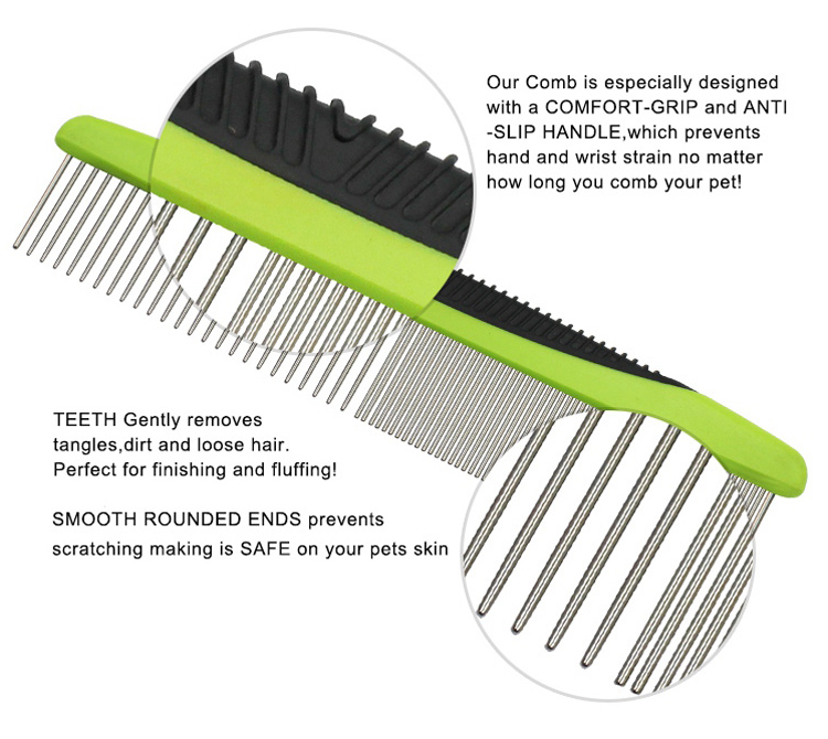 Custom nga Dog Grooming Comb