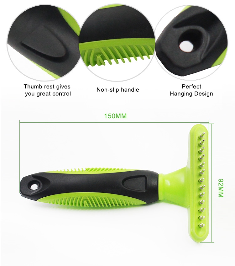 ຫມາ Grooming Rake Comb