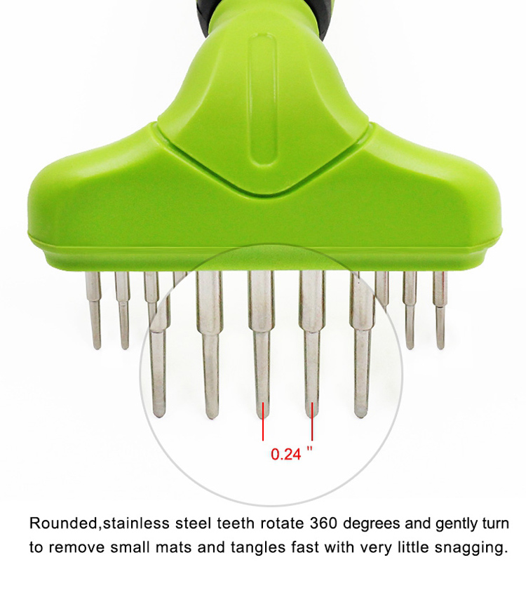 Dog Grooming Rake Comb