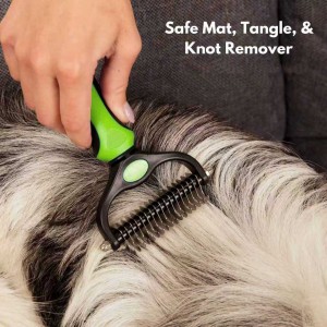 wholesale KUDI Pet Grooming dematting comb
