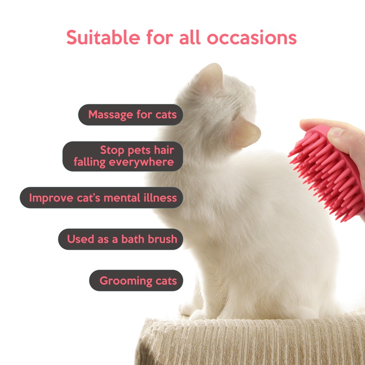 Dog And Cat Shower Massage Brush
