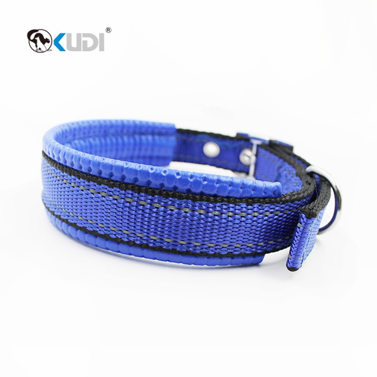 Reflective Fabric Dog Collar 